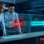 Tim Insinyur Network Operation Center (NOC) SKINET melakukan analisis forensik IT dan manajemen krisis B2B untuk mengatasi akar permasalahan kelumpuhan jaringan perkantoran
